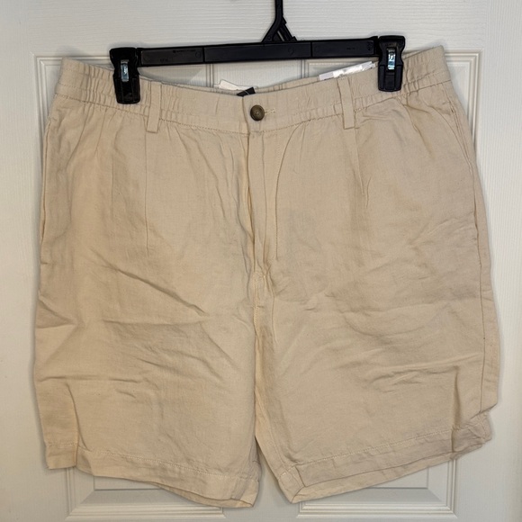 H&M Other - NWT H&M Men's Tan Linen Shorts
